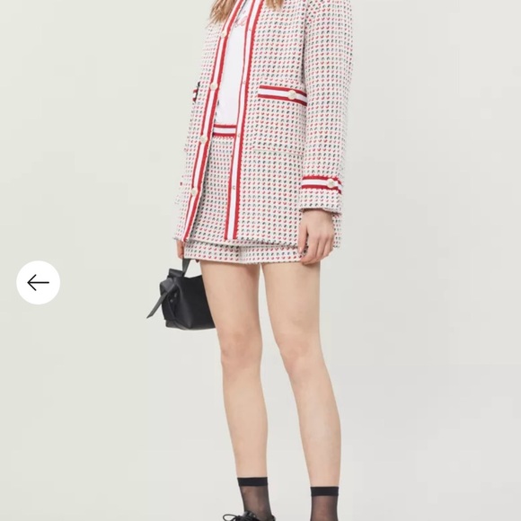 Maje Gerona Tweed Jacket - Picture 2 of 10